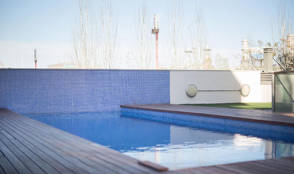 Large Terrace Luxury Apartment Sant Adrià de Besòs Exteriör bild